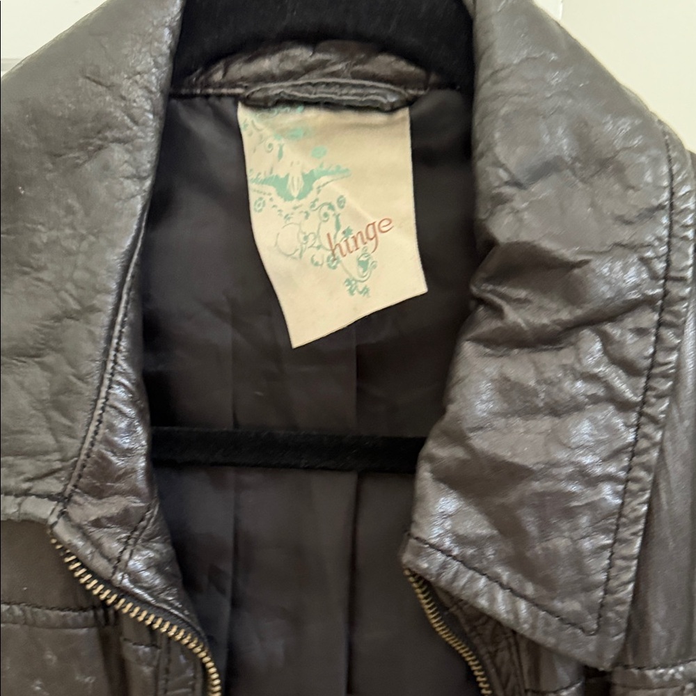 Hinge Leather Jacket - image 2